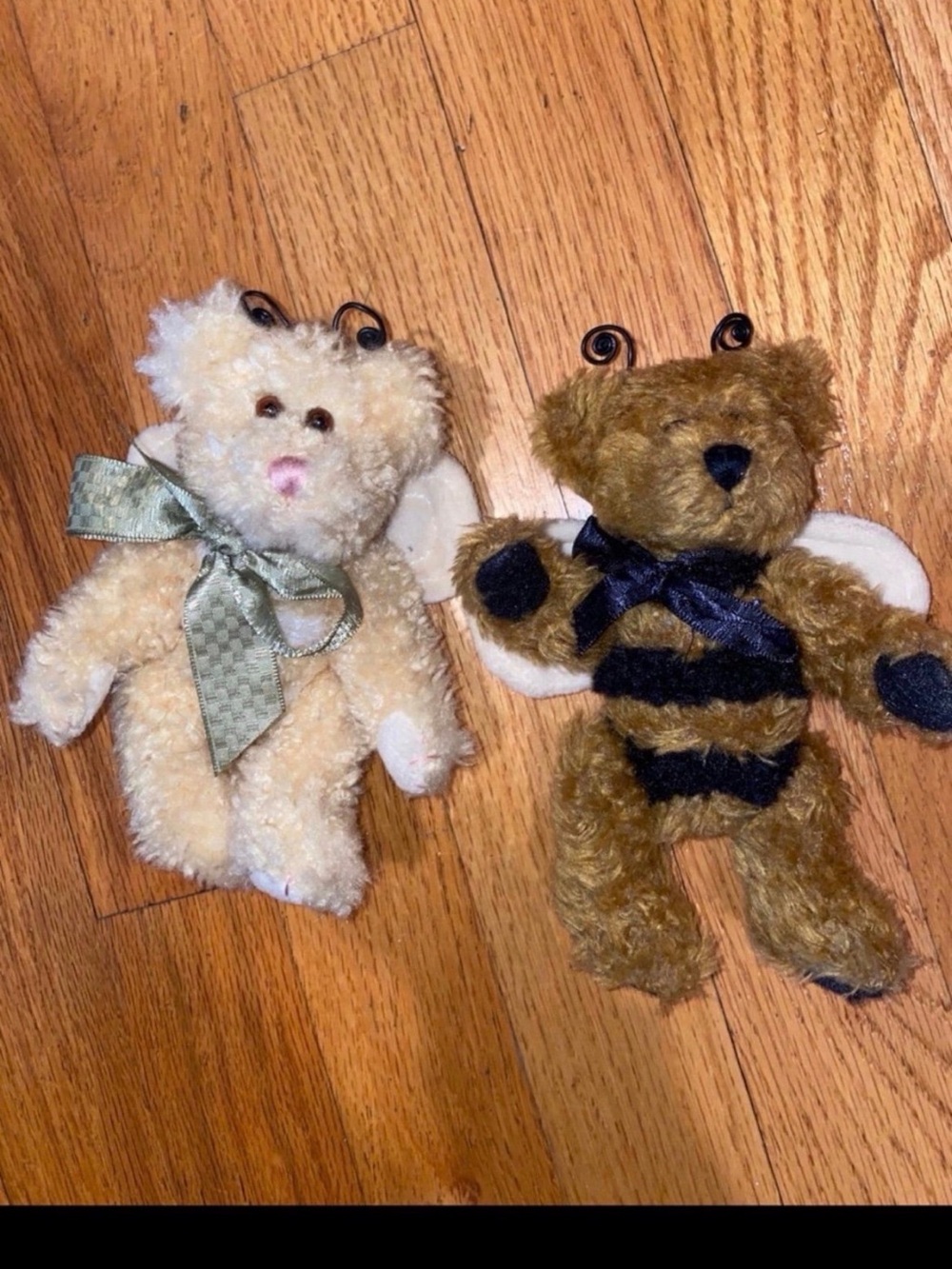 Boyd’s Bears Plush Bumblebee / Butterfly Ornaments. Plush Bears.